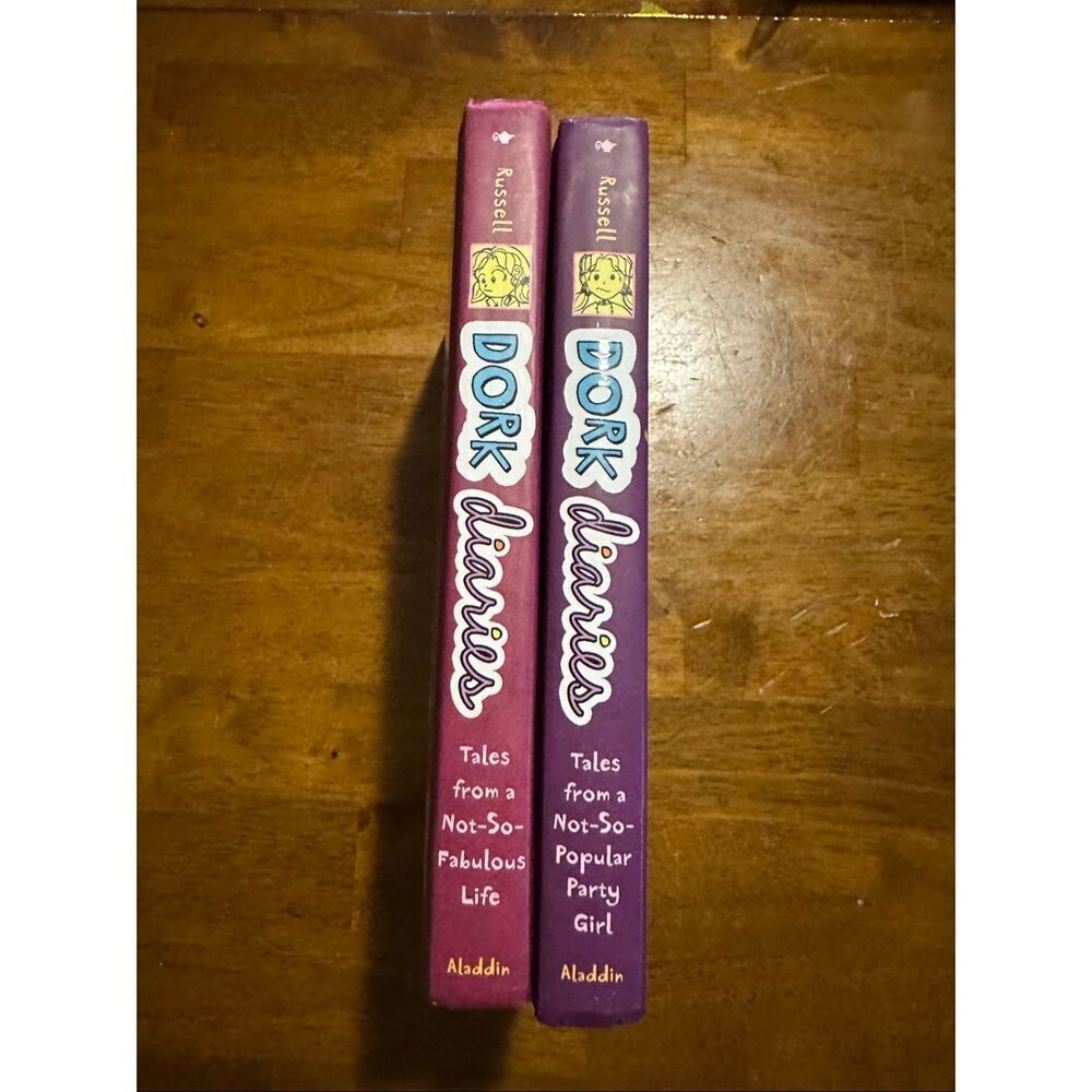 Dork Diaries 2 Book Set Hardcover By Rachel Renée Russell